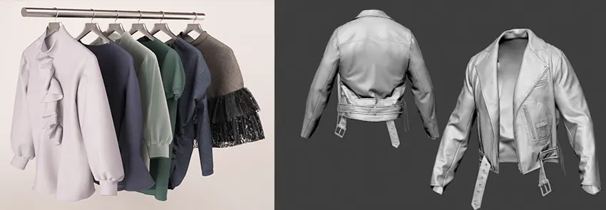 3d clothes modeling